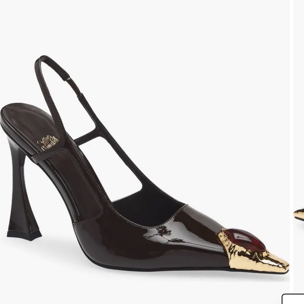 Sorcerer Pointed Toe Slingback Pump